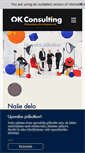 Mobile Screenshot of okconsulting.si